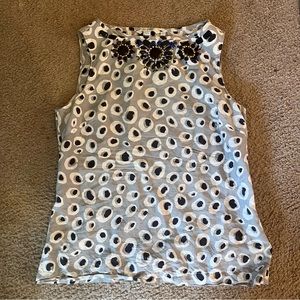 Boden Bejeweled Blouse Tank